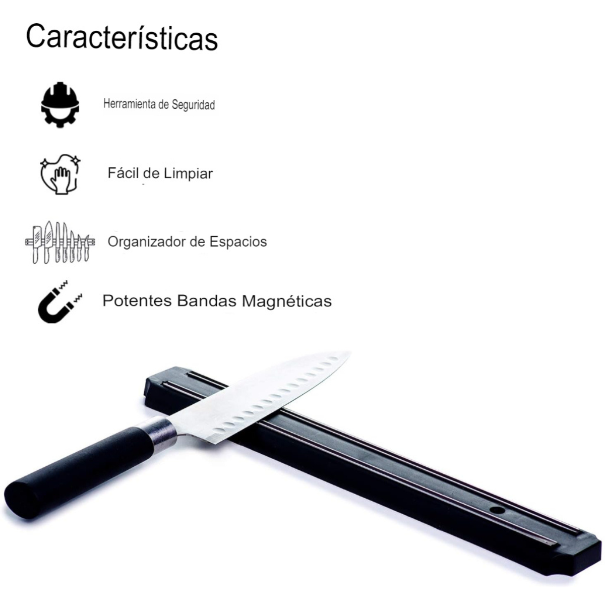 Barra Magnética Imantada 50 cm