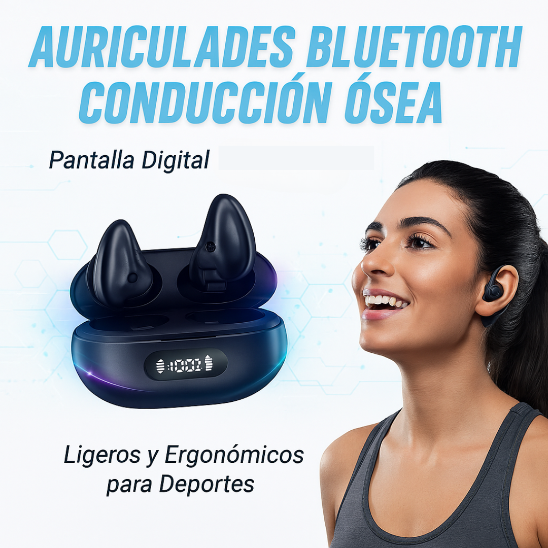 Auriculares Bluetooth Conduccion Osea