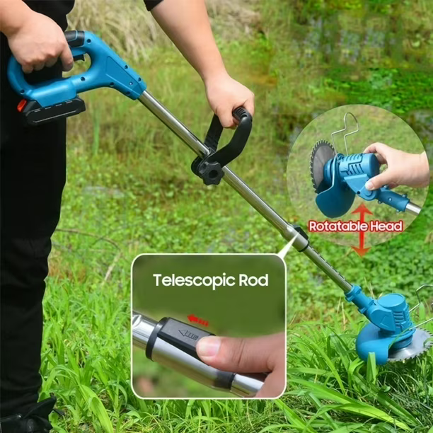 Orilladora Eléctrica + Mini Sierra Eléctrica 8 pulg