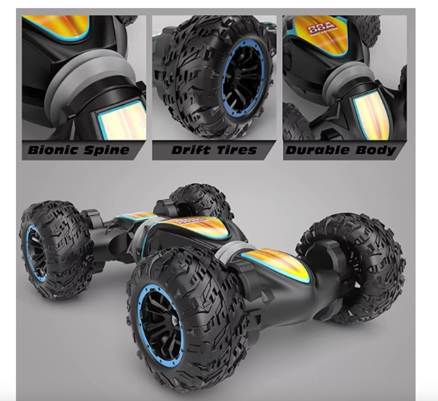 Auto Control Remoto Con Sensor Guante