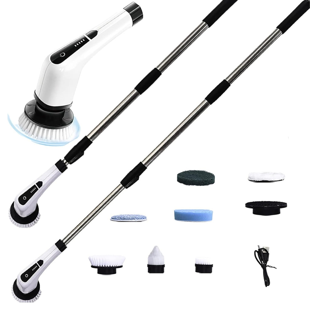 Cepillo Eléctrico De Limpieza Telescópico