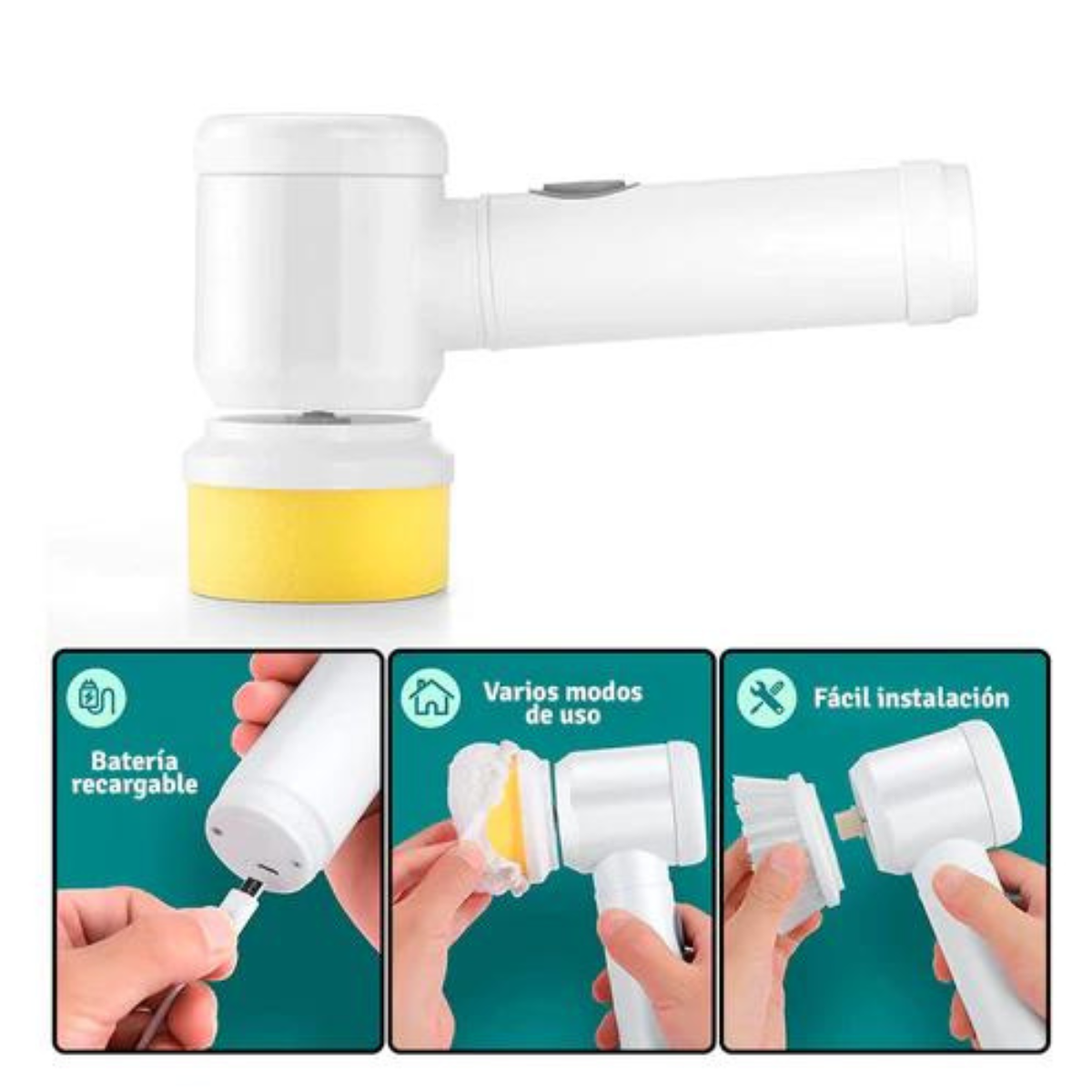 Cepillo Electrico Potente Inalambrico