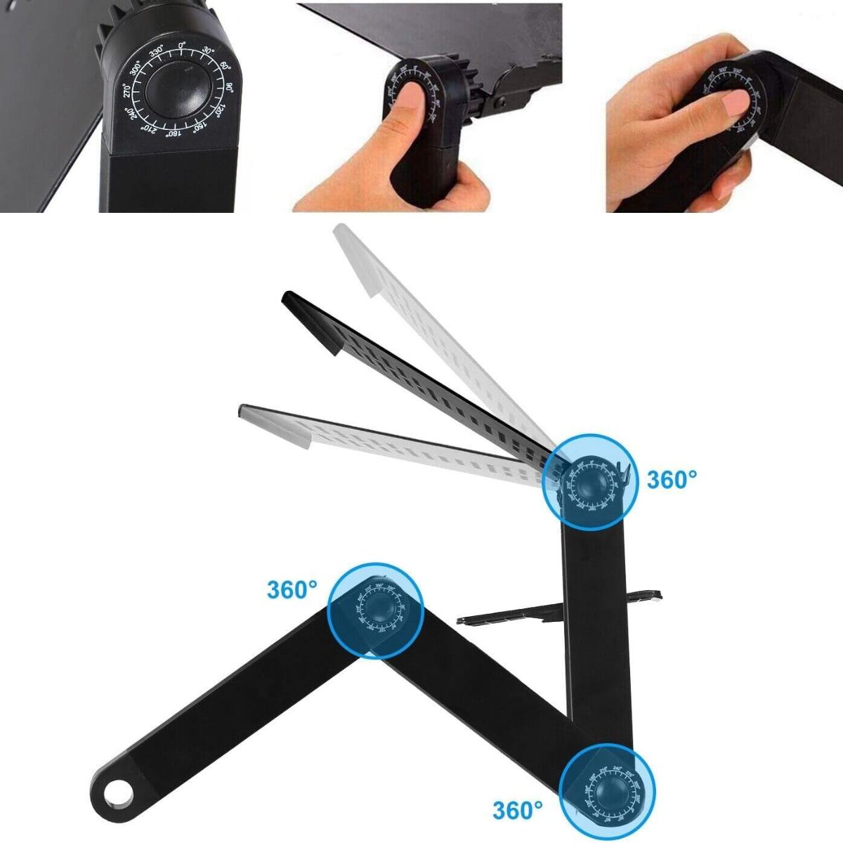 Escritorio Plegable De Metal Para Laptop