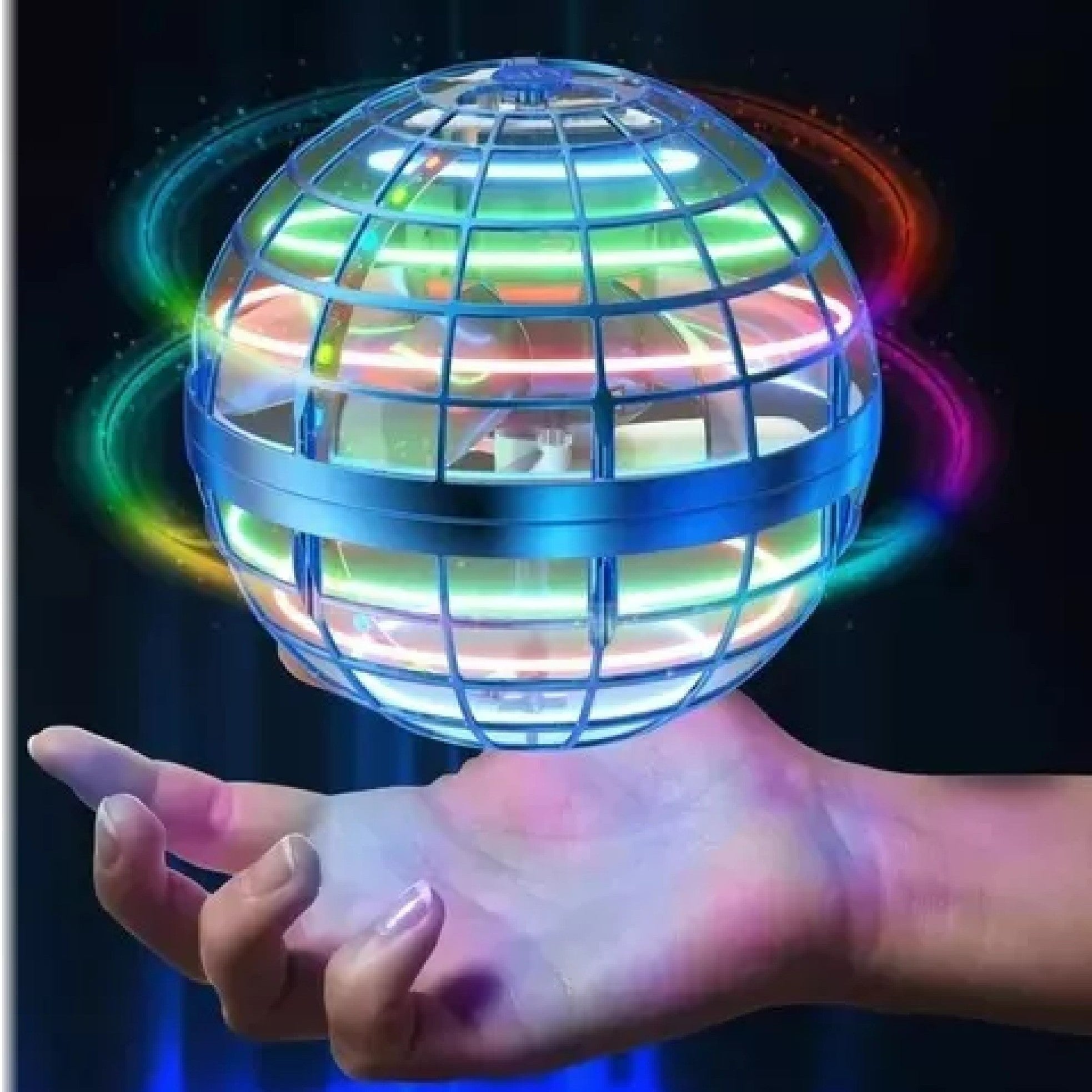 Esfera Voladora Con Luces Led Sensor