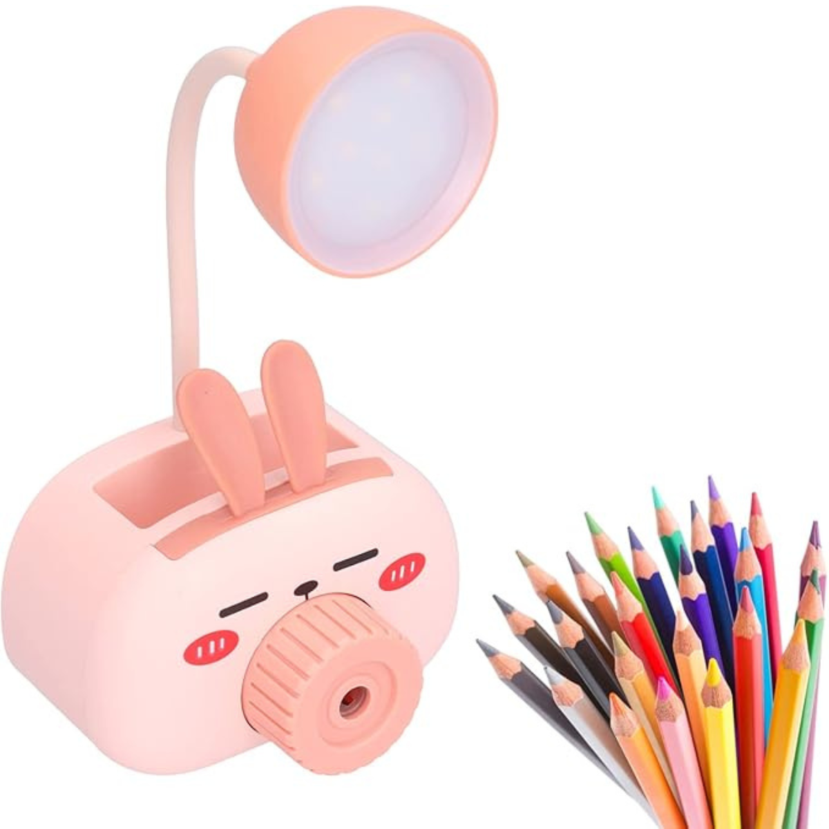 Lampara Escritorio Conejito Sacapuntas