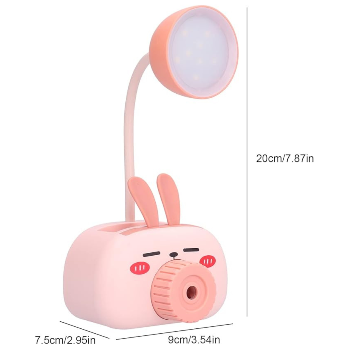 Lampara Escritorio Conejito Sacapuntas