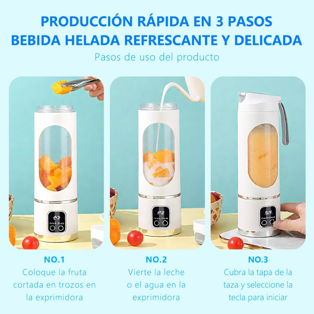 Licuadora Procesadora Portatil Usb Jugos