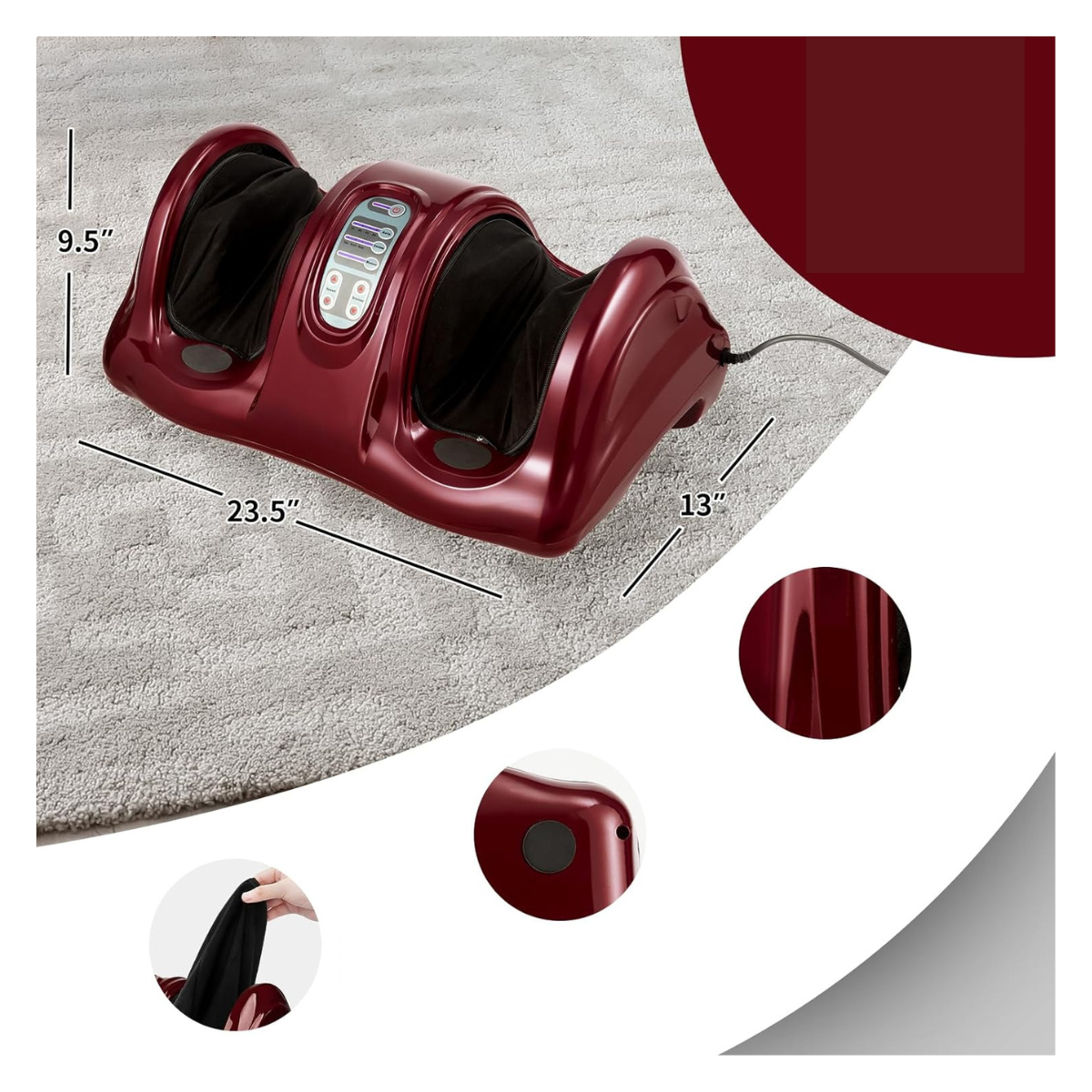 Masajeador Doble De Piernas