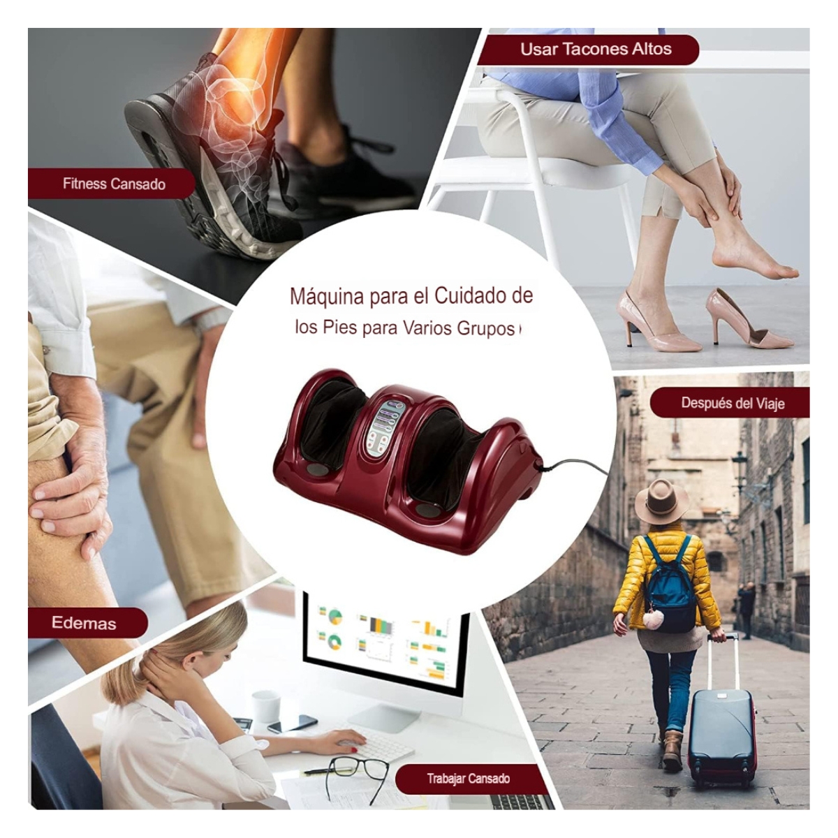 Masajeador Doble De Piernas