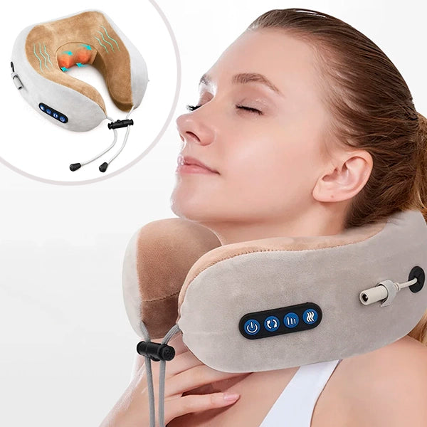 Masajeador Almohada Cervical Recargable