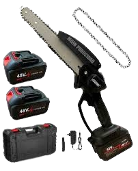 Orilladora Eléctrica + Mini Sierra Eléctrica 8 pulg