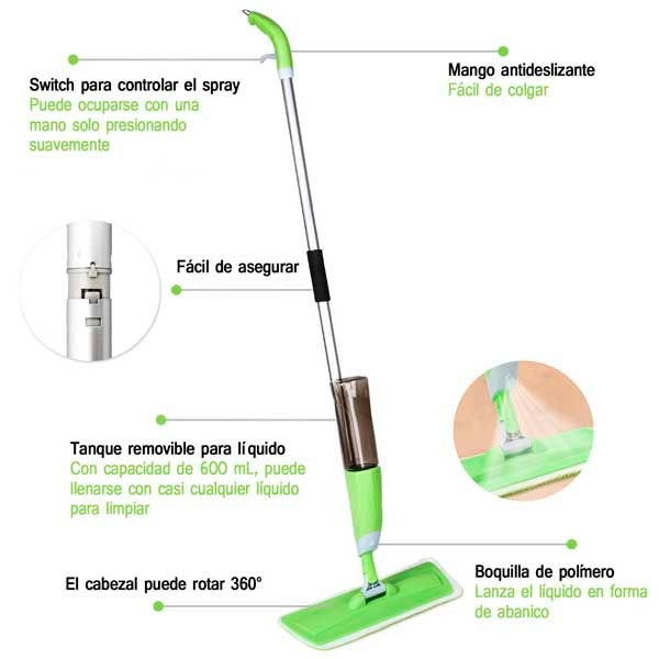 Mopa con spray