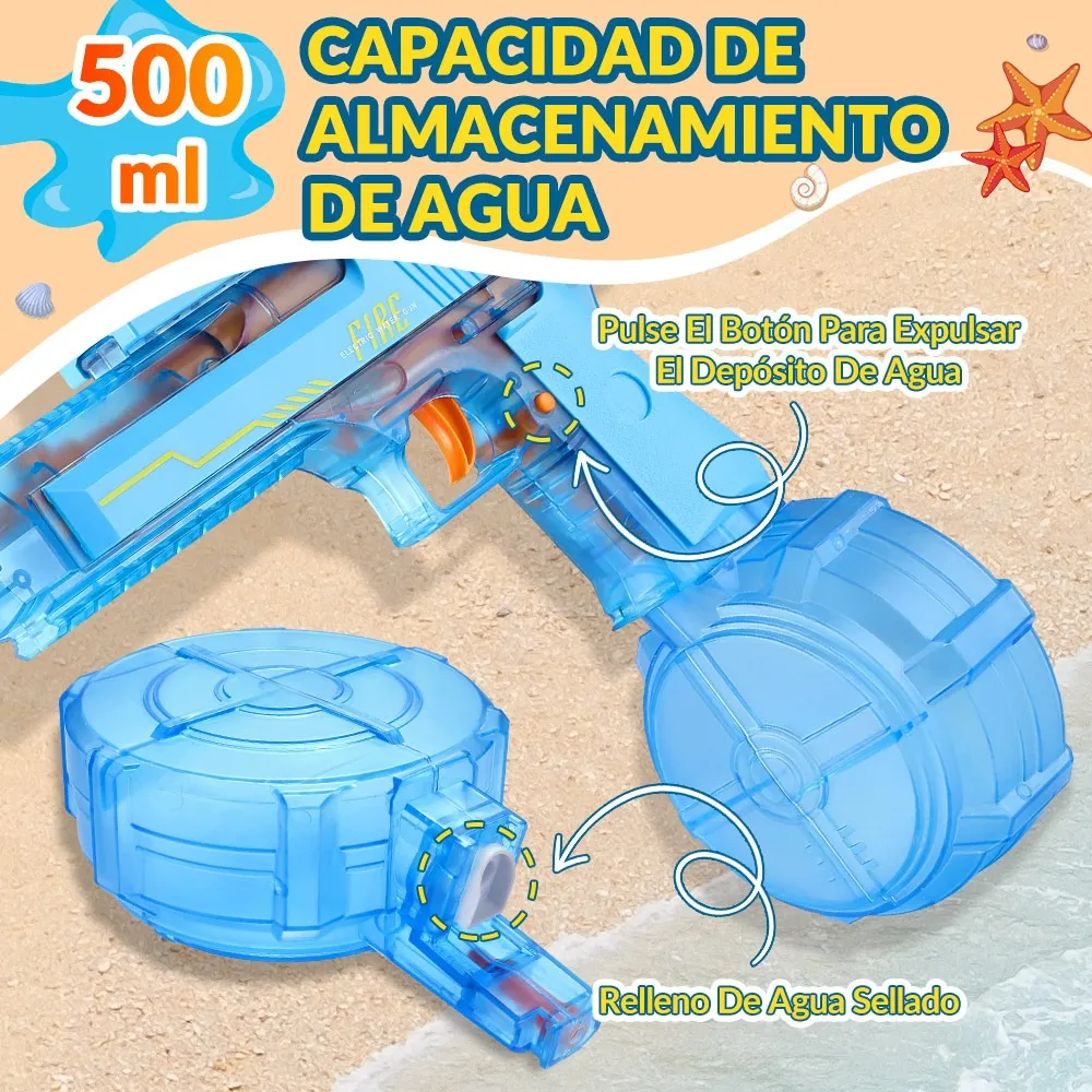 Pistola De Agua Electrica Para Ninos