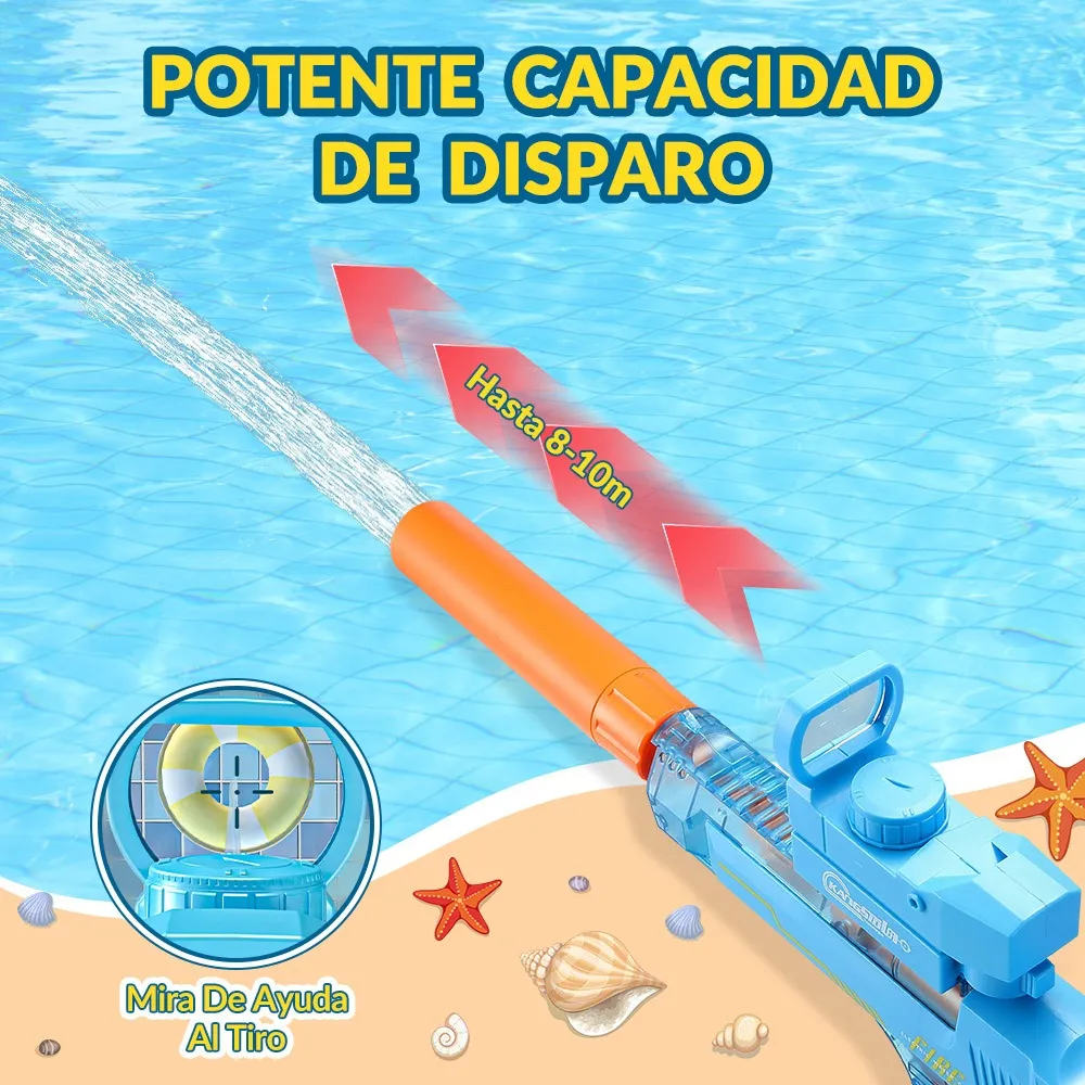 Pistola De Agua Electrica Para Ninos