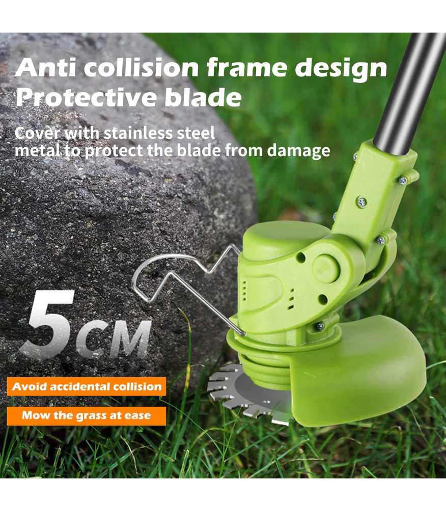 Podadora Cortador Cesped Inalambrica 2 baterías